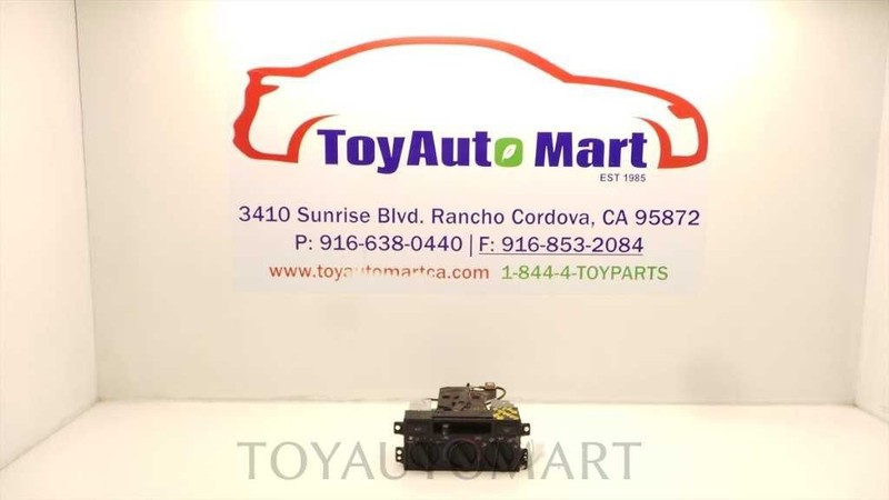 Temperature Control Manual Rotary Control Knobs Fits 99-03 SOLARA 41966