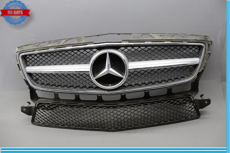 12-18 Mercedes W218 CLS400 CLS550 Front Bumper Hood Radiator Grille Oem