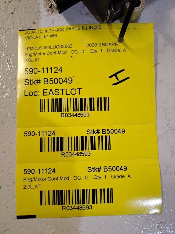 Engine ECM Electronic Control Module 2.0L Fits 21-23 EDGE 3448593