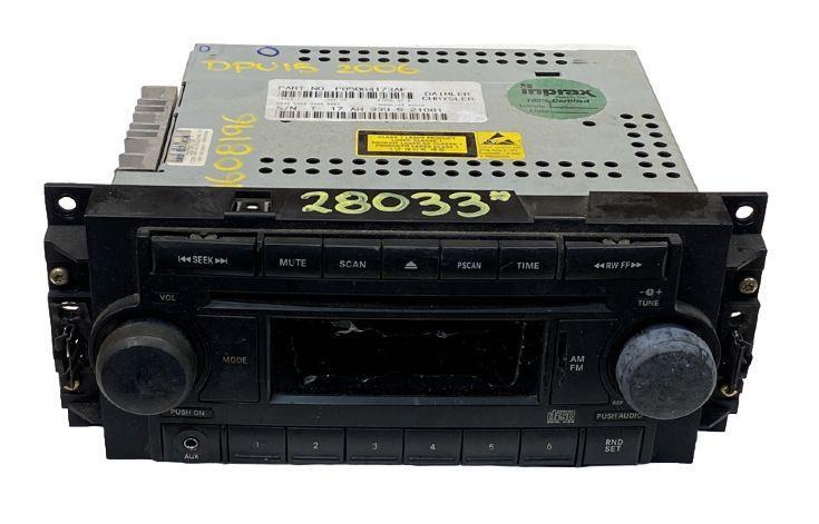 2004 2010 DODGE RAM 1500 PICKUP RADIO RECEIVER ASSY OEM 05064173AF