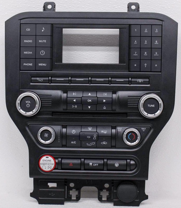 OEM Ford Mustang Radio Temp Control Face FR3T-18E243-BC