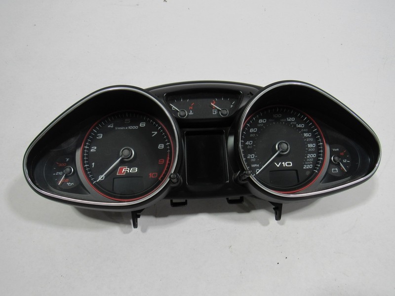 14 15 Audi R8 V10 2015 5.2L V10 Instrument Speedometer Gauge Cluster ;:Y