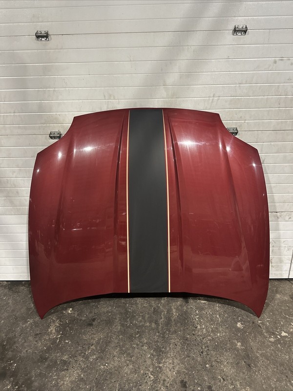 07-15 Jaguar X150 XK Hood Bonnet Cover Panel Assembly OEM Red
