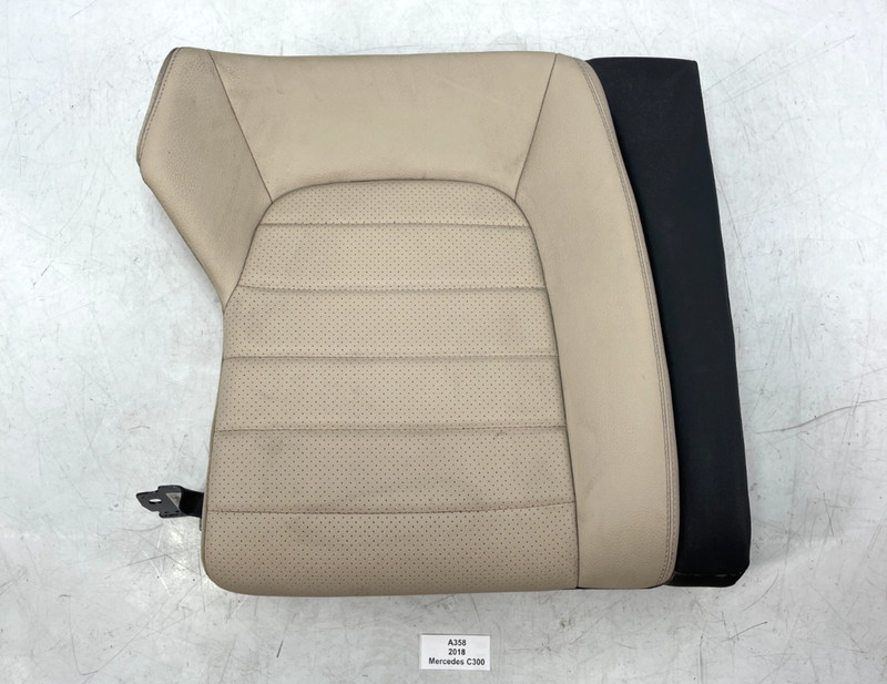 ✅ 17-21 OEM Mercedes C300 A205 Rear Right Seat 2nd Row Upper Cushion Beige*