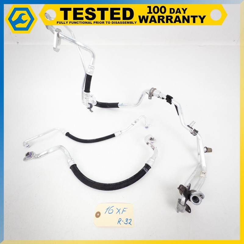 16-23 JAGUAR XF X260 AIR CONDITIONING AC A/C HEATER LINE HOSE PIPE SET OEM