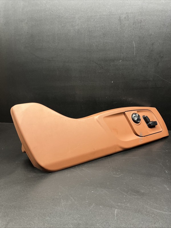 14-22 MaseratiGhibli M157 Front Right Side Seat Switch Cover Trim Brown Oem