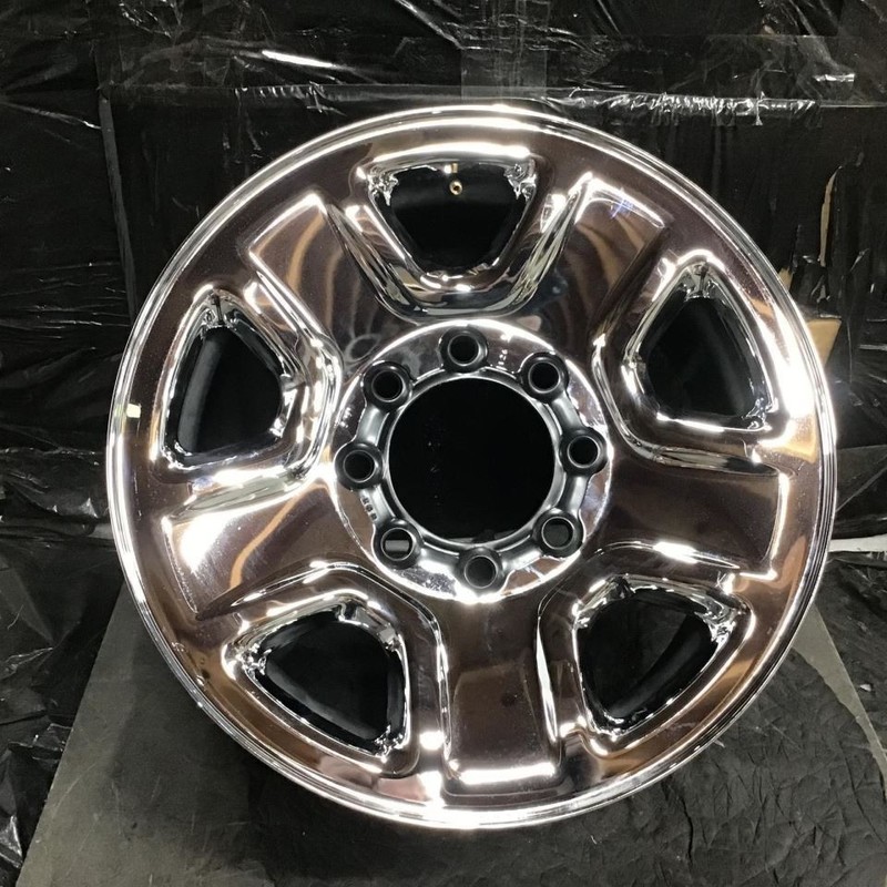 2013-2025 Dodge Ram 2500 3500 2473 Wheel 18 x 8 Rim Steel Chrome Clad 1UD26TRMAB