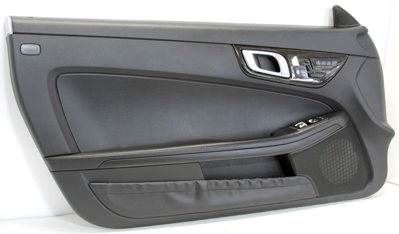 ✅ 2012-16 Mercedes-Benz SLK250 OEM LEFT DOOR TRIM PANEL BLACK Driver Side Plate
