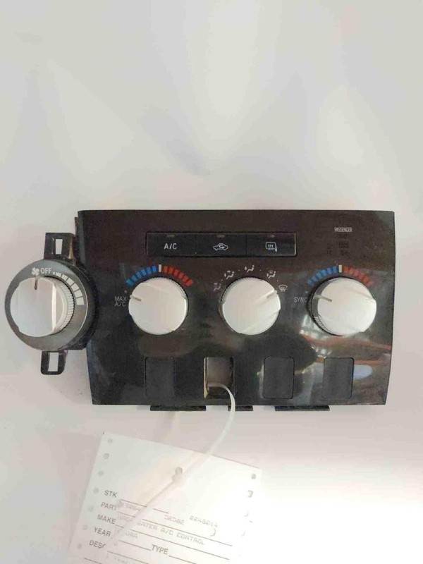 Heater A/c Control TOYOTA TUNDRA 10 11 12 13