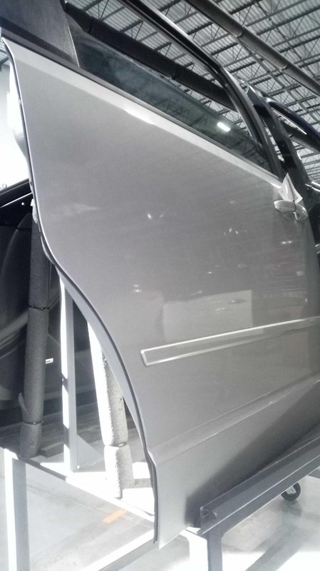 2012 Dodge Caravan Rear Right Door Silver OEM Used 311125 218K Miles