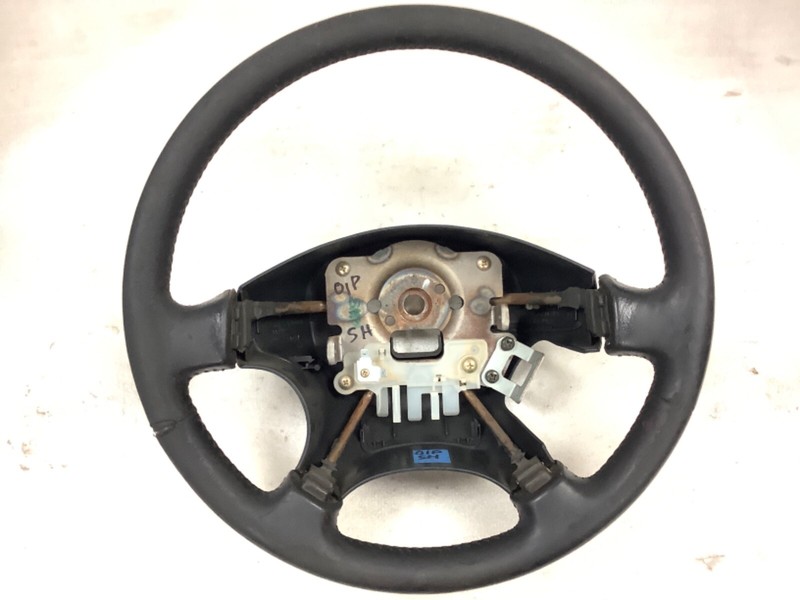 98 99 00 01 Prelude SH Steering Wheel Black Leather No Bag Used OEM