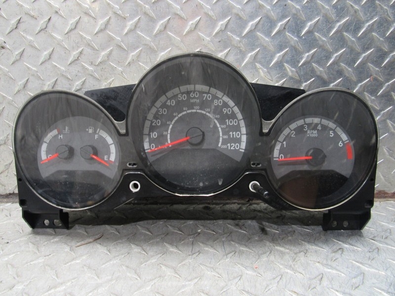 2010 DODGE AVENGER SPEEDOMETER INSTRUMENT CLUSTER 120 MPH W/O DISPLAY SCREEN