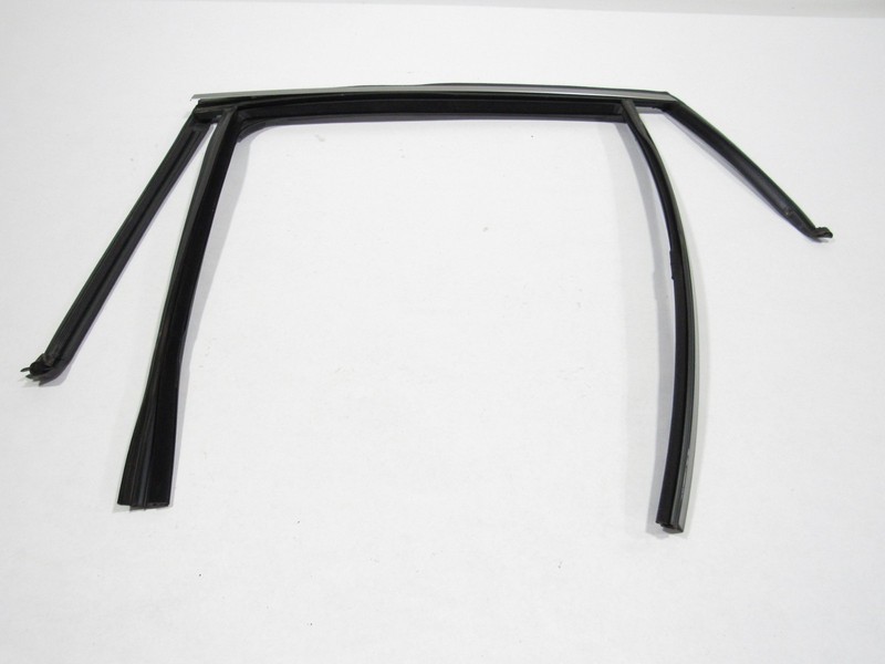 14-19 BMW X6 F16 2019 Rear Left Door Window Glass Run Channel w/ Molding |@1