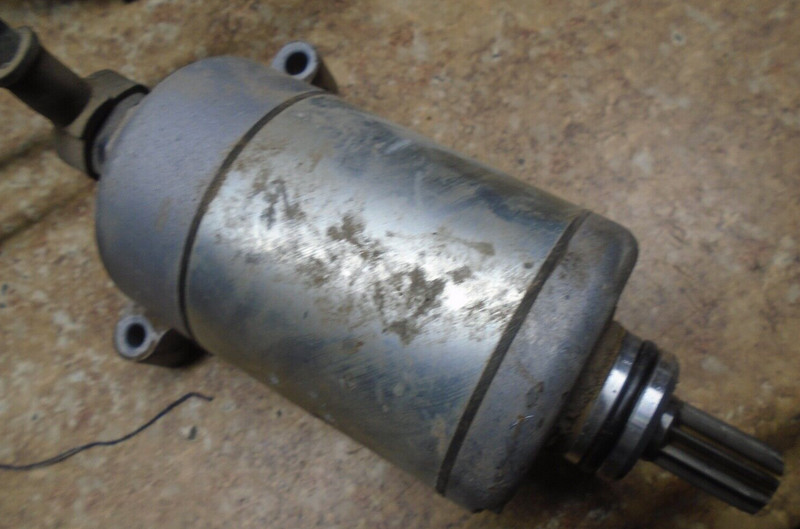 2014 Yamaha Grizzly YFM550 YFM 550 4x4 Engine Electric Starter Motor Starting 14