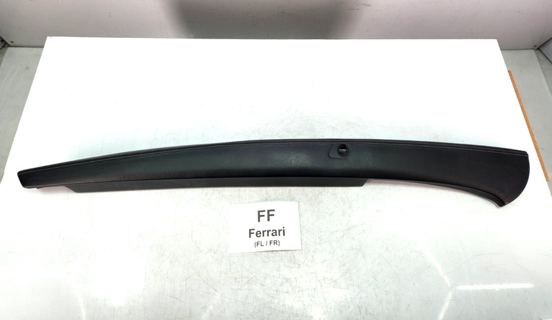 ✅ 11-16 OEM Ferrari FF Front Left Driver Side Door Panel Armrest Black Leather*