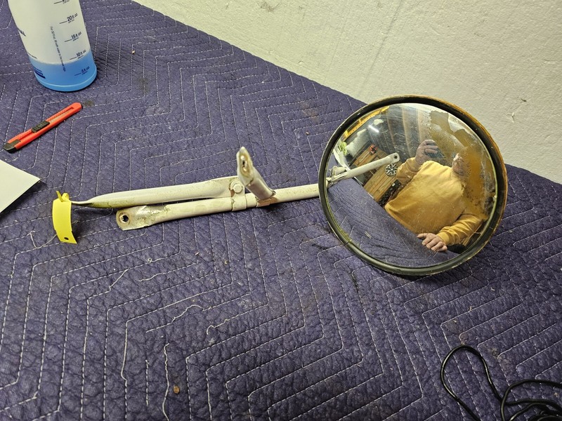 2005 Ford E350 Roof Rear Spotter Mirror Condition C