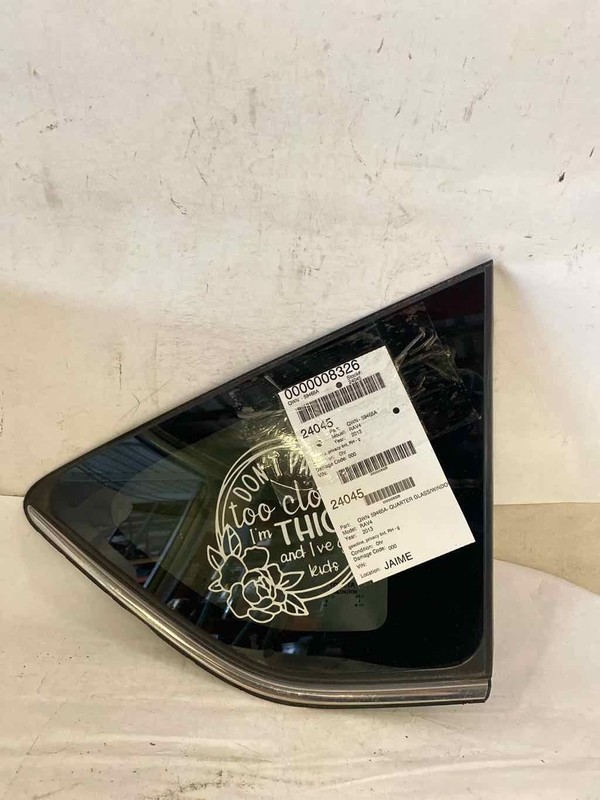 Quarter Glass/window TOYOTA RAV-4 Right 13 14 15 16 17 18