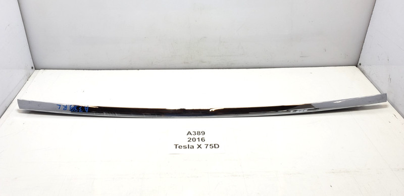 ✅ 2016-2020 OEM Tesla Model X Rear Left Driver Door Window Belt Molding Trim