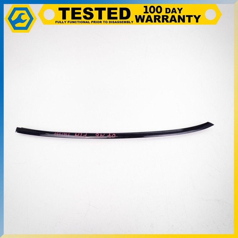 04-10 BMW M6 645CI 650I LEFT SIDE A PILLAR EXTERIOR WINDSHIELD MOLDING OEM