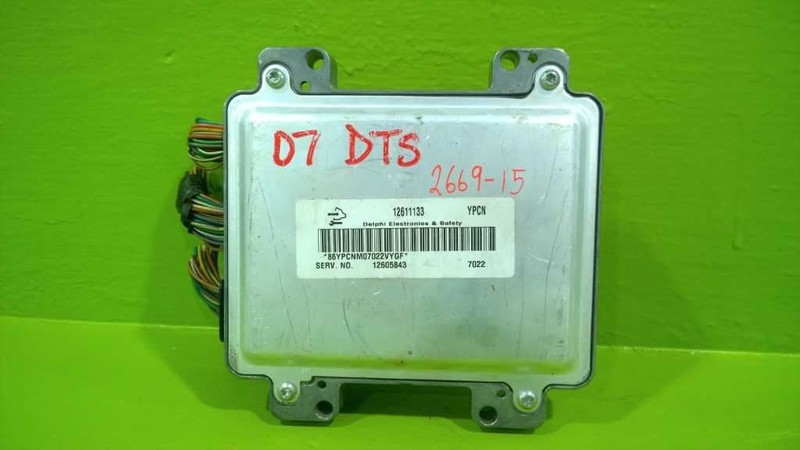 07 DTS ACADIA SKY STS AURA ECM ENGINE CONTROL MODULE OEM 2669-15