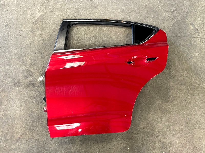 ⭐2016-2022 ACURA ILX REAR LEFT DRIVER EXTERIOR DOOR SHELL PANEL RED OEM LOT2501