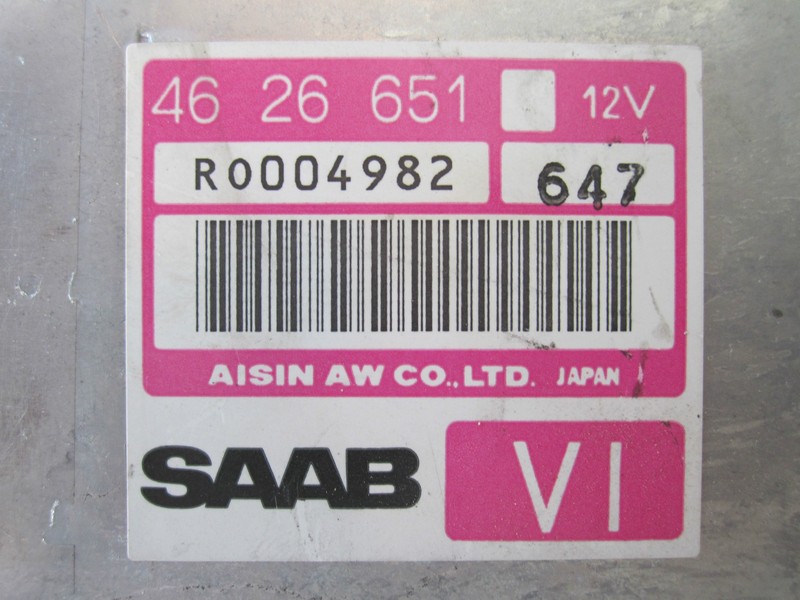 AUTOMATIC TRANSMISSION COMPUTER ECM ECU MODULE 4626651 TCM BCM TCU 97 SAAB 900