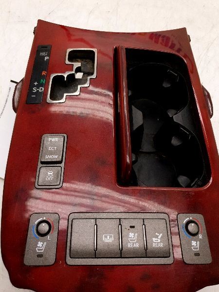 07-12 LEXUS LS460 WOOD GRAIN SHIFTER BEZEL ASSEMBLY