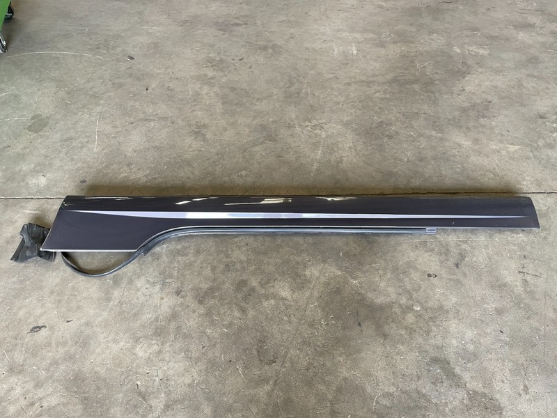 07-09 Jaguar XK Left Driver Side Skirt Rocker Panel Molding Trim Gray 1593 OEM