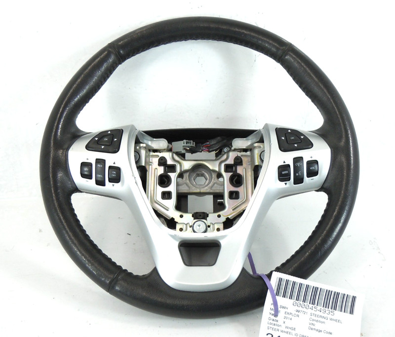 2011-2015 Ford Explorer Steering Driver Wheel W/ Radio & Cruise Controls OEM