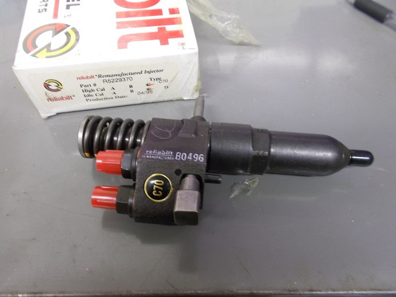 NEW Detroit Diesel R5229370 Remanufactured Fuel Injector Hi Cal: C Idle Cal: C