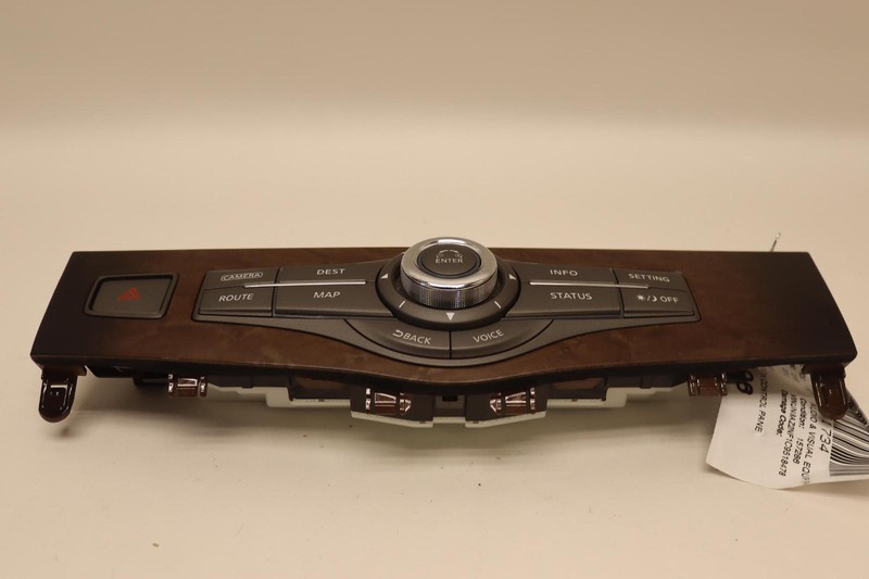 2011-2013 INFINITI QX56 QX80 DASH RADIO NAVIGATION CONTROL FACE PANEL OEM