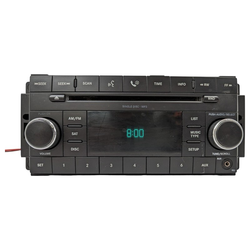2008 2009 2010 Chrysler 300 Dodge Jeep CD Player Radio Receiver P05064420AF OEM