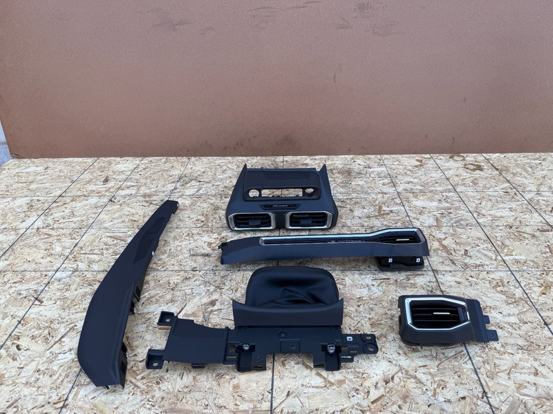 FORD MUSTANG GT 2024-2026 DASH AIR VENT GRILLE TRIM MOLDING STEERING COLUMN SET
