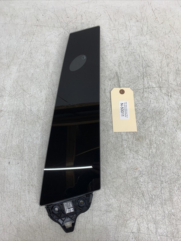 ⚡️17-23 Tesla 3 LH Exterior B Pillar Glass Trim W/ Camera 1100437-00-E 50011 B57