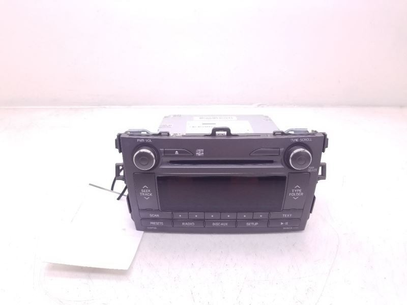 Audio Equipment Radio Display And Receiver Fits 11-12 COROLLA