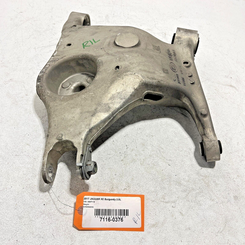 2017-2020 JAGUAR XE RWD REAR LEFT DRIVER SIDE LOWER CONTROL ARM OEM