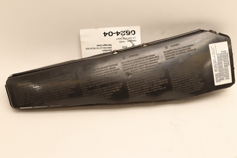 2009-2016 BMW Z4 E89 FRONT LEFT DRIVER SIDE SEAT AIR BAG OEM
