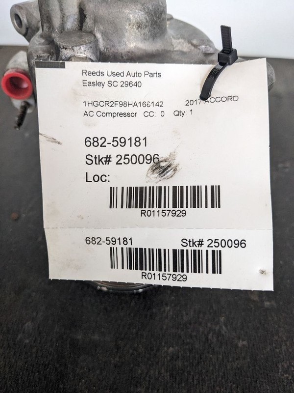 AC Compressor Fits 13-17 ACCORD 1157929