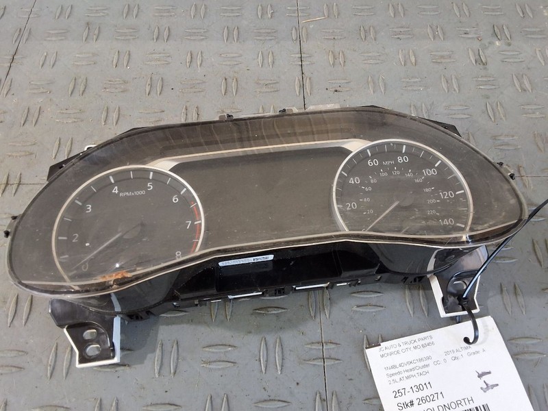 2019-2020 Nissan Altima Speedometer Instrument Cluster 2.5L MPH 4 Cylinder