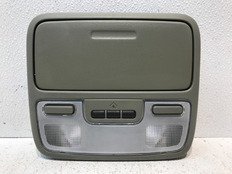 98-05 Honda Pilot Overhead Console Sun Roof Dome Map Light Lamp Switch Unit Gray