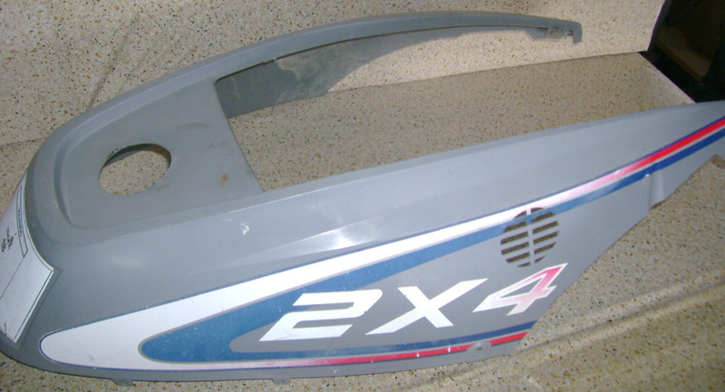 1993 Polaris ATV 350 350L 2x4 W937539 Gas Tank Trim Cover Panel Plastic Fuel A9