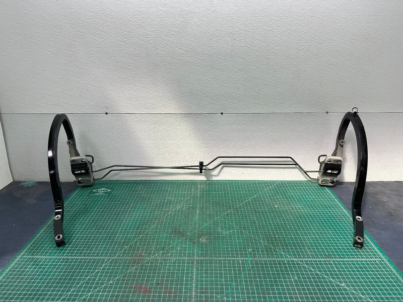 22-24 Subaru WRX REAR LEFT & RIGHT TRUNK LID HINGES PAIR SET OEM