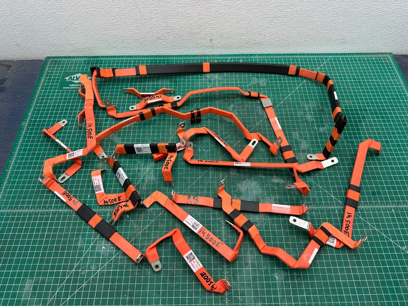 14-15 FIAT 500e BATTERY FLEX CABLE SET OEM
