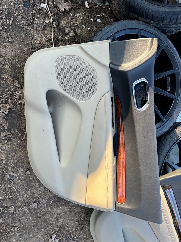 11-22 DODGE DURANGO OEM RH PASSENGER SIDE BEIGE INTERIOR DOOR PANEL CARD