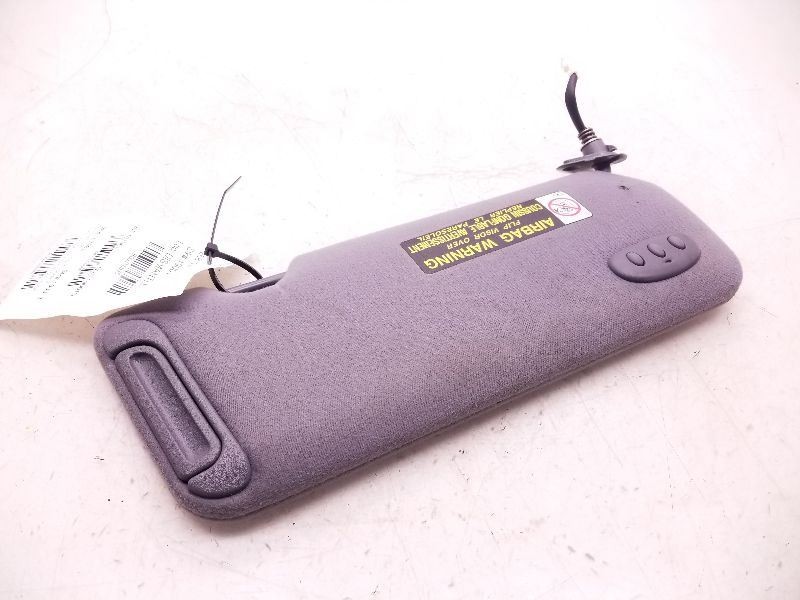 Driver Sun Visor Illuminated Fits 00-01 LEXUS ES300 Gry LT23