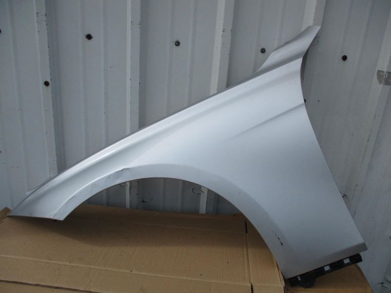 LEFT FENDER SILVER PC: A56 FITS 12-18 BMW 320i 27355