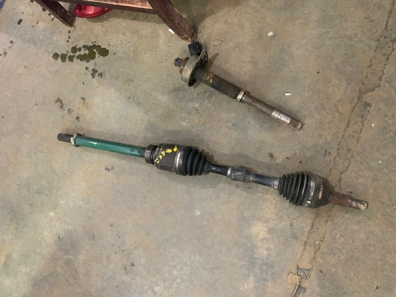 07-12 NISSAN ALTIMA RH CV AXLE SHAFT W/ JACK INTERMEDIATE SHAFT 2.5L