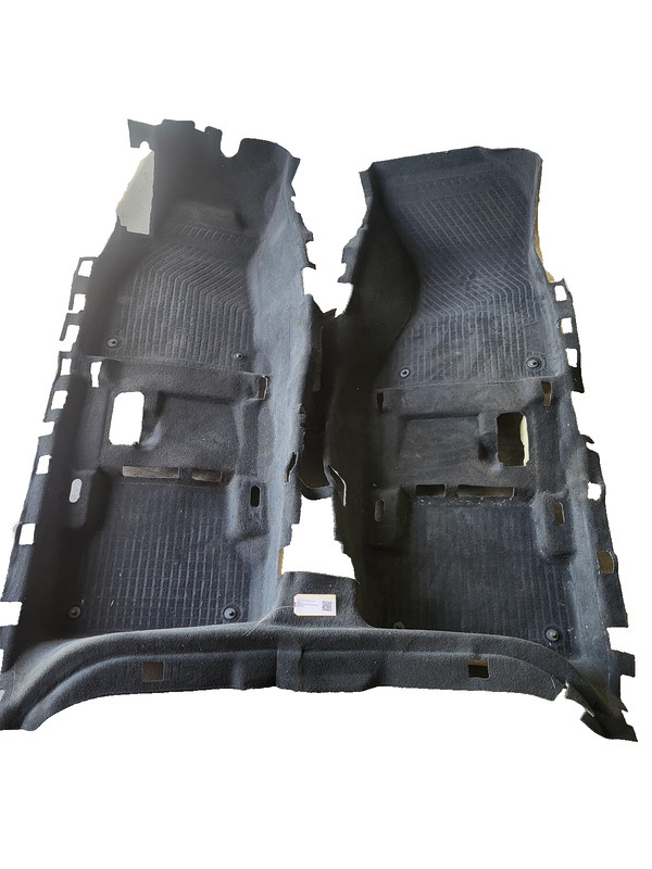 Used Oem Audi Front & Rear Floor Carpeting for 2017-2023 A4 2.0L AWD