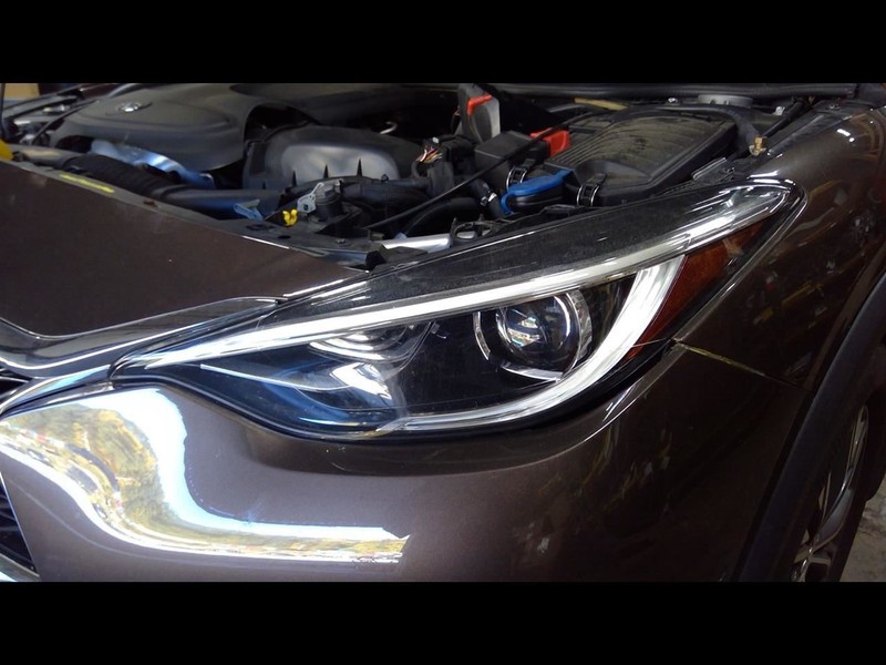 Driver Left Headlight LED Fits 17-19 INFINITI QX30 1693356