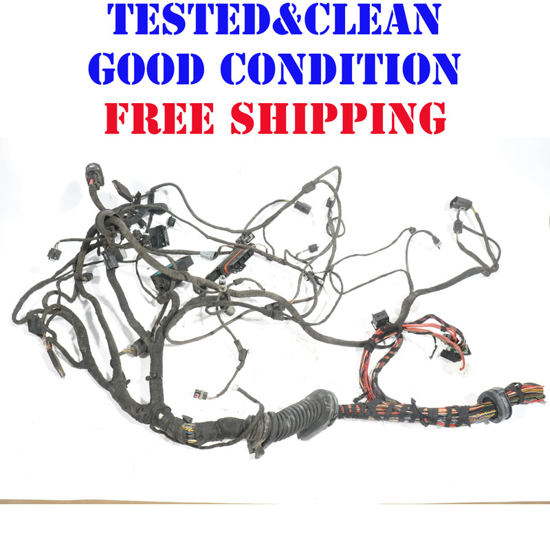 2002 - 2005 BMW 745Li Front Right Passenger Side Complete Wire Harness OEM